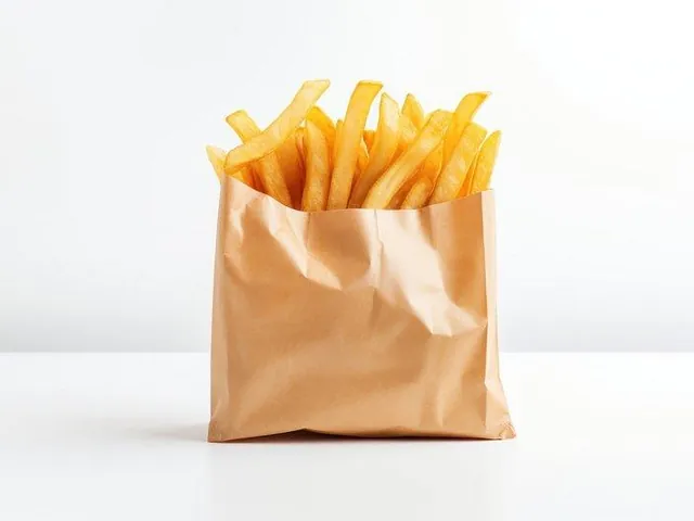 Een zakje verse frietjes